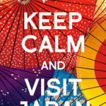 Keep calm visit Japan　和傘